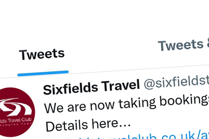 sixfields travel club